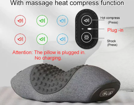 Almohada Térmica Masajeadora Cervical