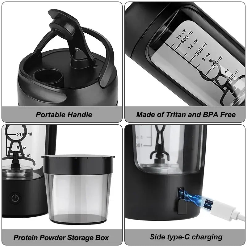Tragbarer elektrischer Proteinshaker