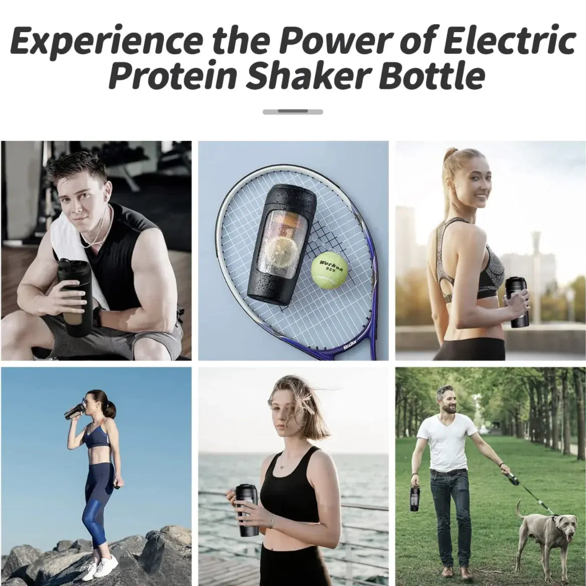 Tragbarer elektrischer Proteinshaker